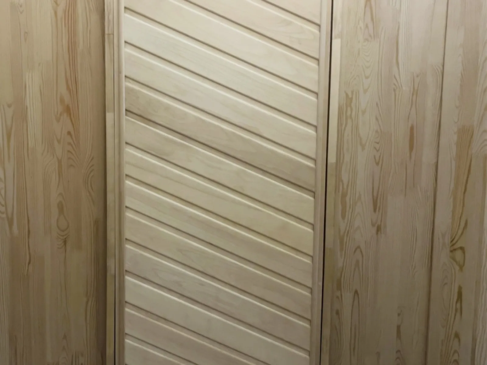 Дверь из липы 40 x 700 x 1800 мм, «Глухая», №1, класс Экстра