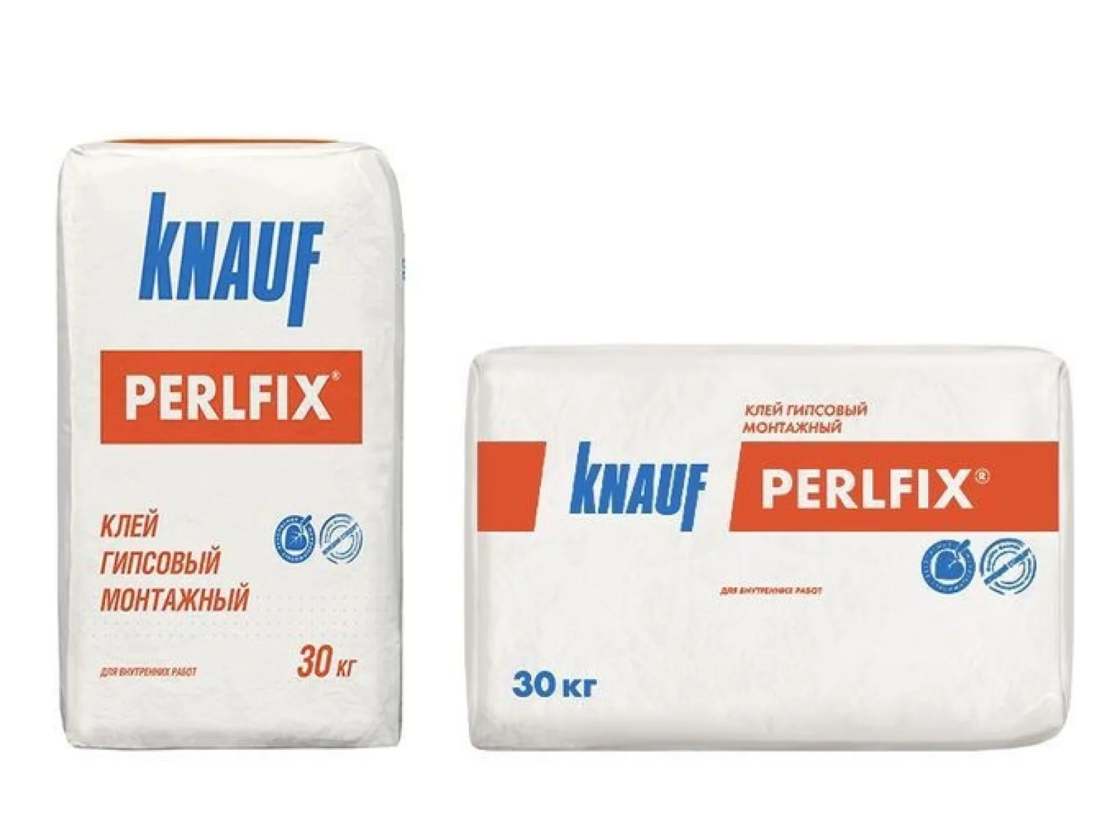Клей гипсовый монтажный, Knauf Perlfix, 30 кг