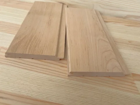 Вагонка из ольхи 15 x 120 x 2500 мм, класс Прима