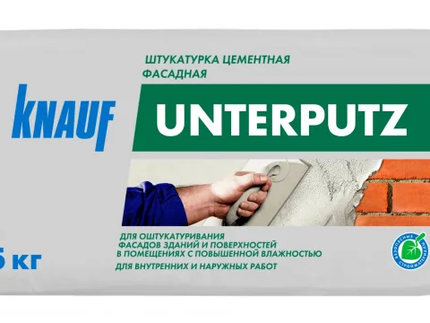 Штукатурка цементная, Unterputz, Knauf, 25 кг