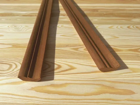 Плинтус из термолипы 15 x 25 x 2200 мм, класс Экстра