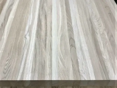 Мебельный щит из дуба 40 x 1200 x 2500 мм, «Цельноламельный», класс Экстра