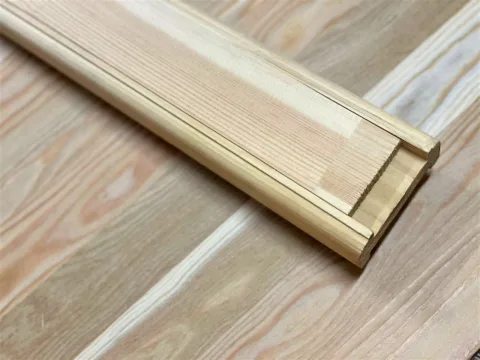 Подбалясенник из сосны 20 x 80 x 4000 мм, «60», класс Экстра