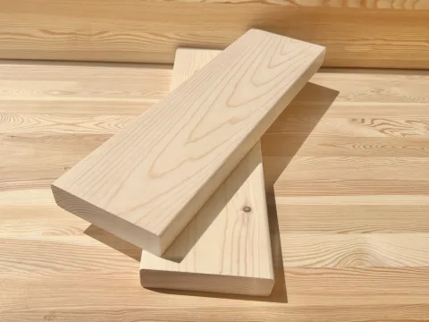 Палубная доска из сосны и ели 35 x 95 x 6000 мм, класс А